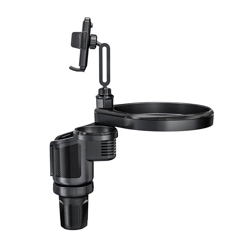 🚗 Support 4-en-1 : Téléphone 📱 Café ☕ Plateau 🍔 — Prêt en 10s ⏱️