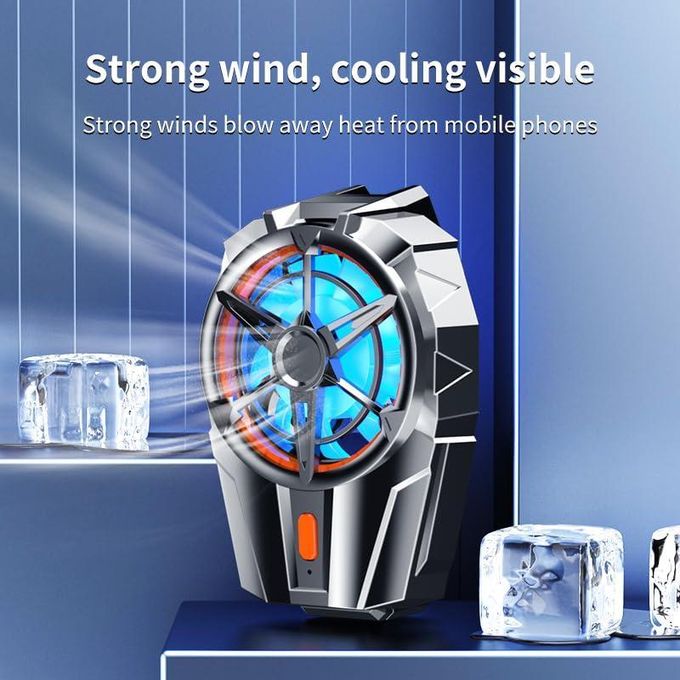 Cooler Gaming pour Téléphone Portable – Refroidissement Turbo Sans Fil MULTICOLOR