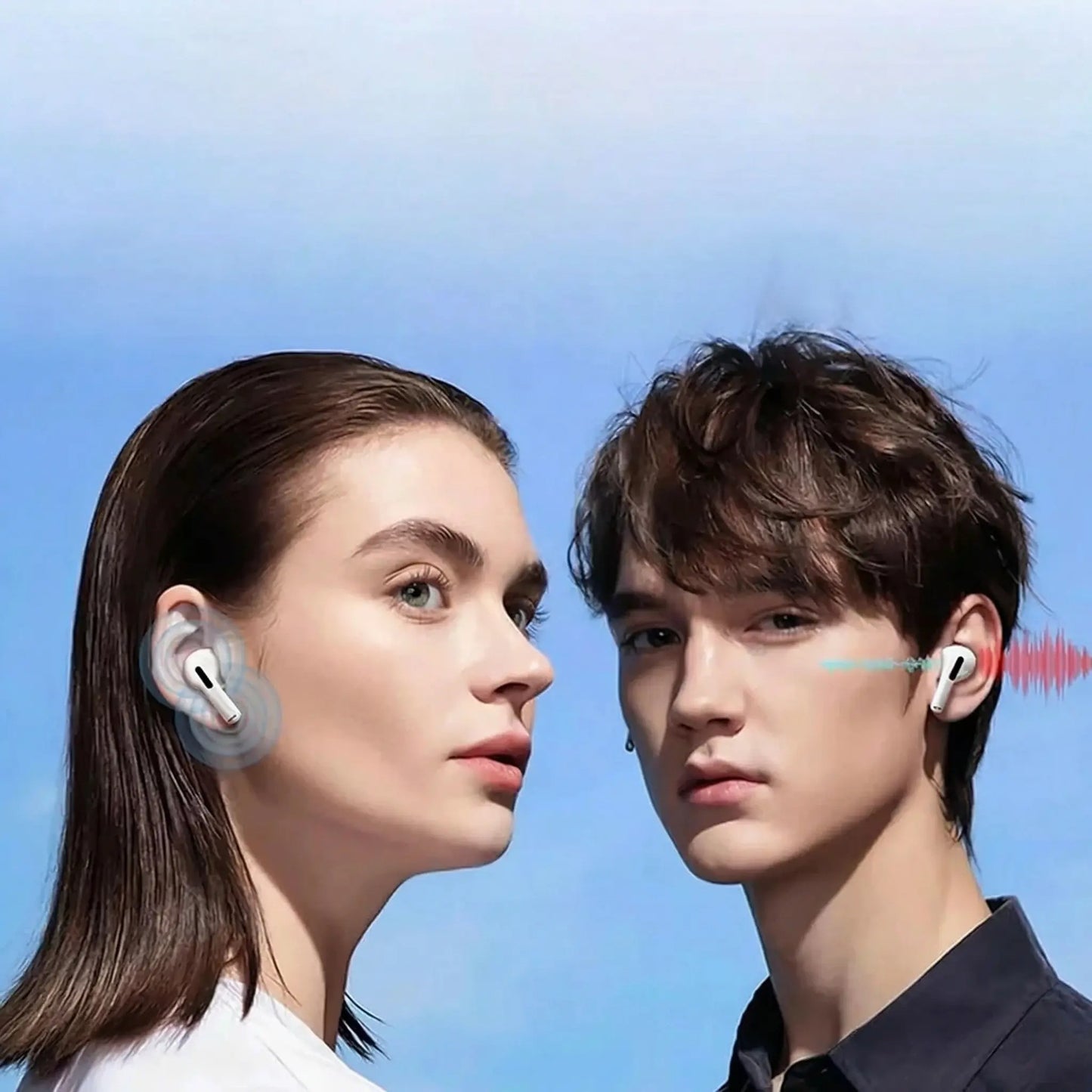 سماعة ايرو برو 2 شاشة لمس + شاحن مجاني هدية 