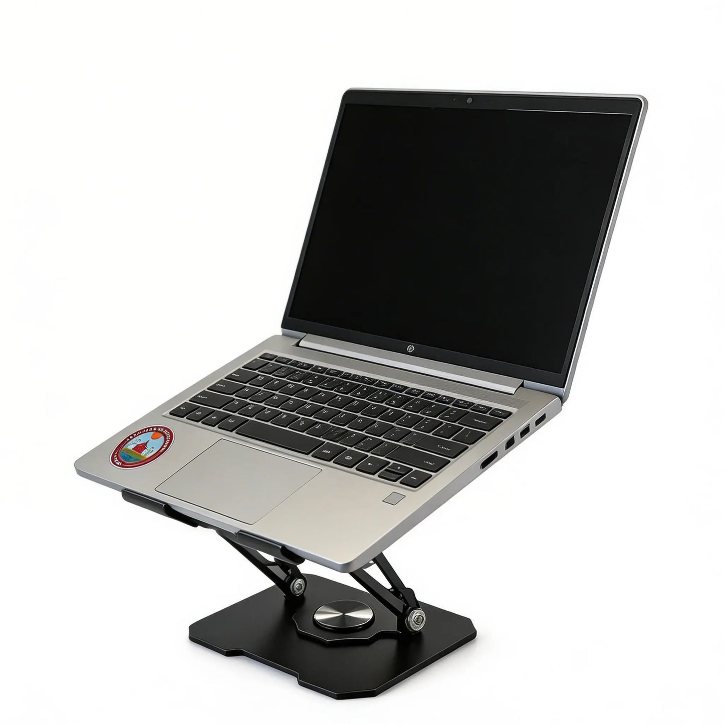 💻 Support Laptop Métal 360° 🔄 ➕ Support Téléphone Offert 📱🎁