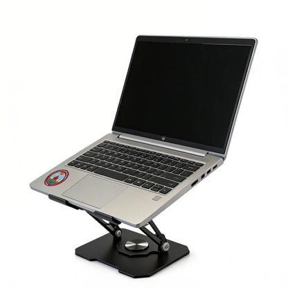 💻 Support Laptop Métal 360° 🔄 ➕ Support Téléphone Offert 📱🎁