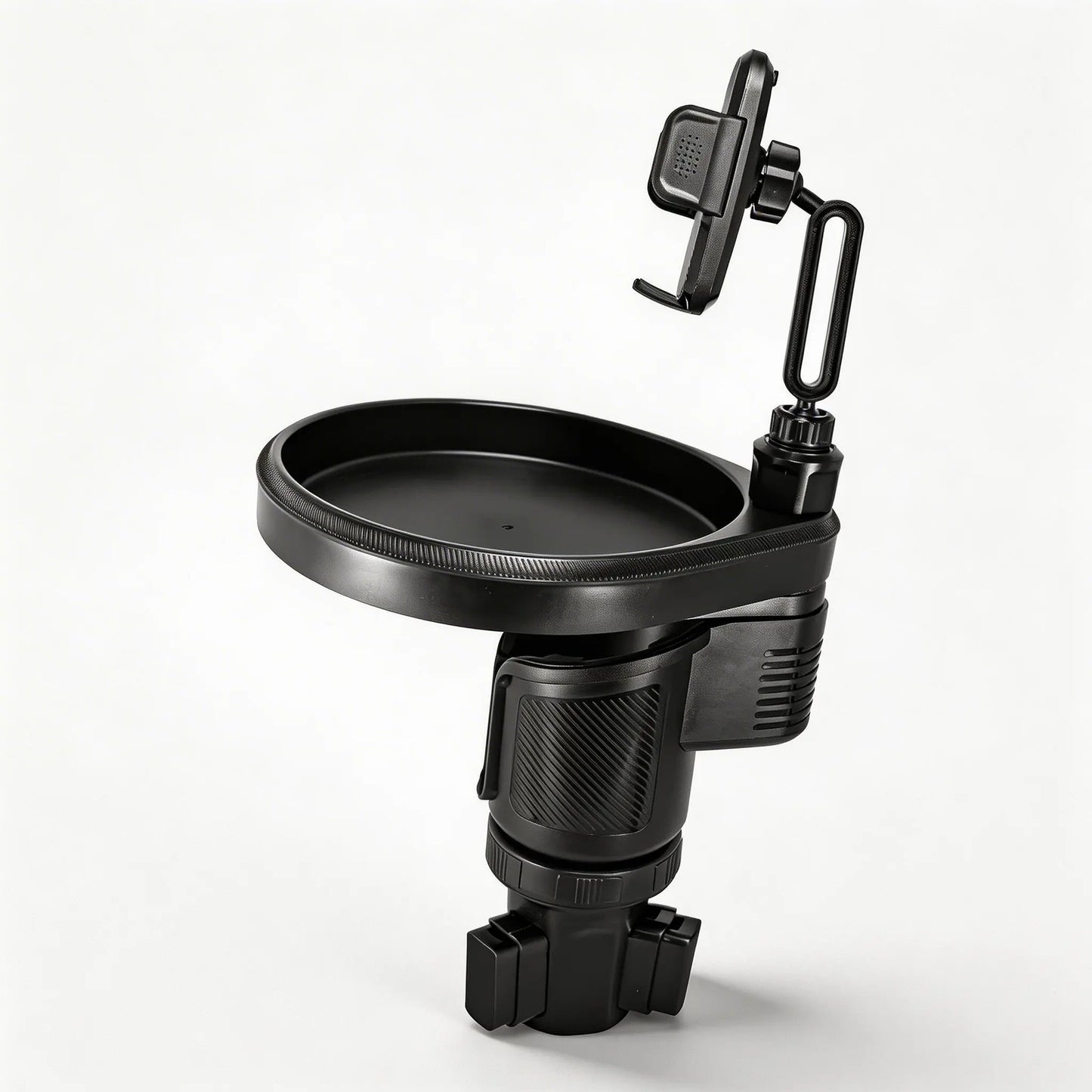 🚗 Support 4-en-1 : Téléphone 📱 Café ☕ Plateau 🍔 — Prêt en 10s ⏱️