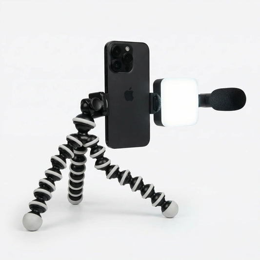 📱 باك التصوير الاحترافي 3 في 1 - حول هاتفك لستوديو متنقل