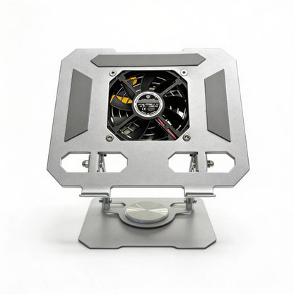 💻 Support Laptop Métal 360° Moteur refroidi 🔄 ➕ Support Téléphone Offert 📱🎁