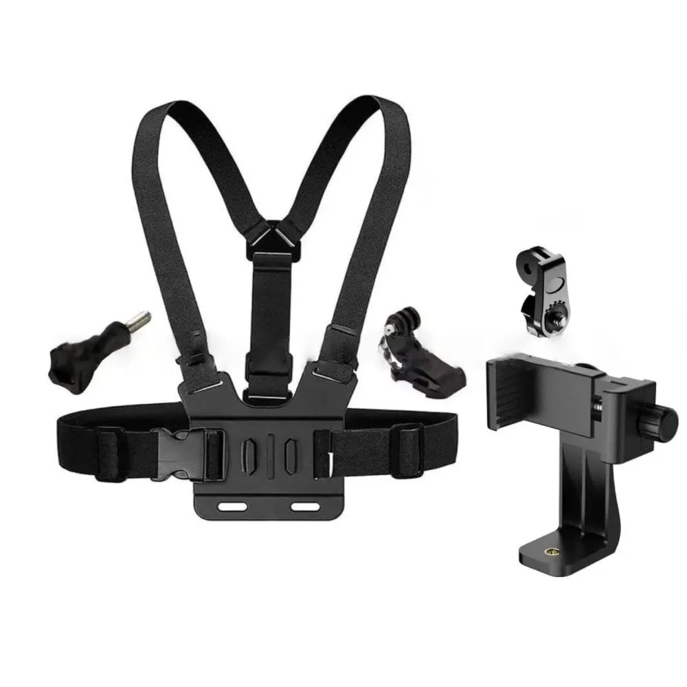 Support de Poitrine Universel pour Smartphone – Réglable pour Vidéo, Sport et Vlog