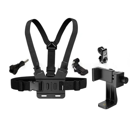 Support de Poitrine Universel pour Smartphone – Réglable pour Vidéo, Sport et Vlog