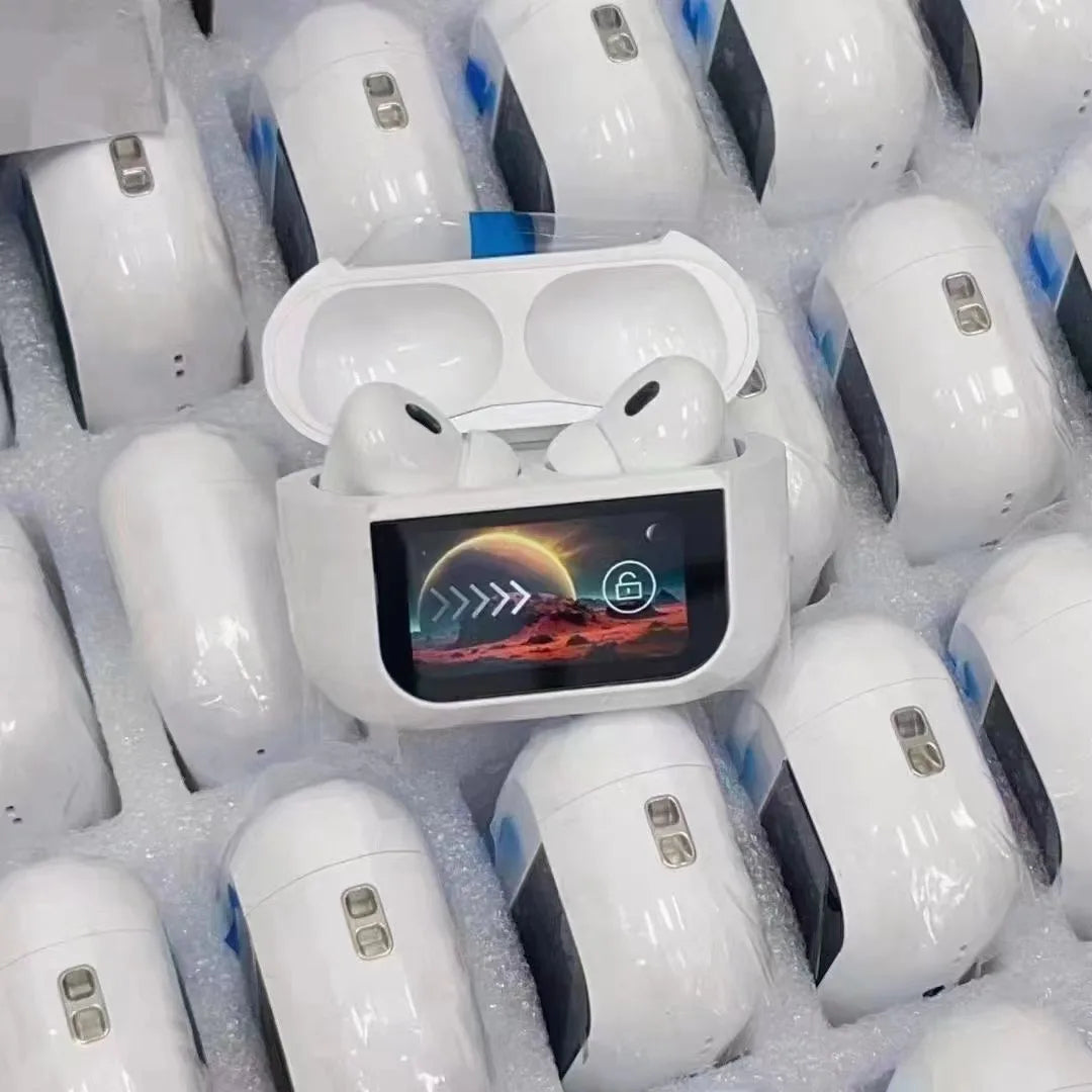 AirPods شاشة تعمل باللمس + شاحن 25 واط