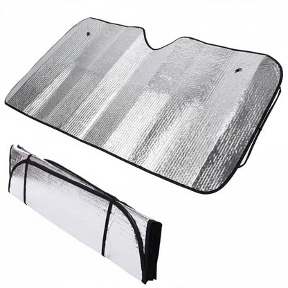 Pare-Soleil Pliable pour Pare-Brise de Voiture – Protection UV 130x60 cm