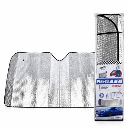 Pare-Soleil Pliable pour Pare-Brise de Voiture – Protection UV 130x60 cm